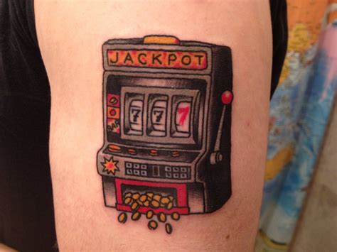 777 slot machine tattoo